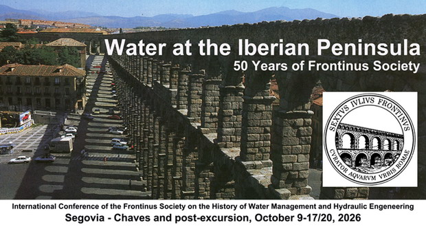 Einladung zum Internationalen Symposium und Exkursion – Wasser auf der Iberischen Halbinsel – 50 Jahre Frontinus-Gesellschaft