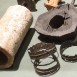 Pipes of clay and wood