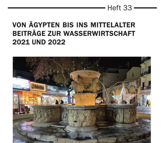 Deckblatt Frontinus Schriftenreihe Heft 33