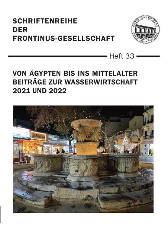 Deckblatt Frontinus Schriftenreihe Heft 33