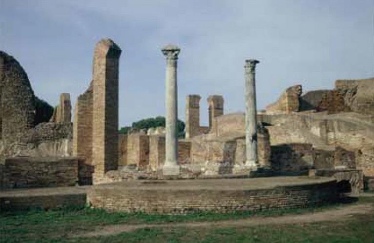 Bild: Forumsthermen in Ostia